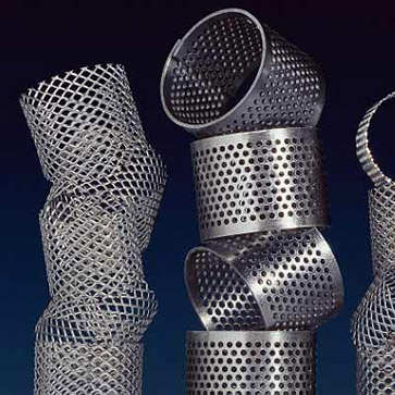 Perforated sheets filtration