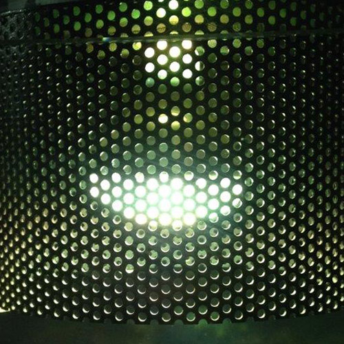 Perforated sheets lighting